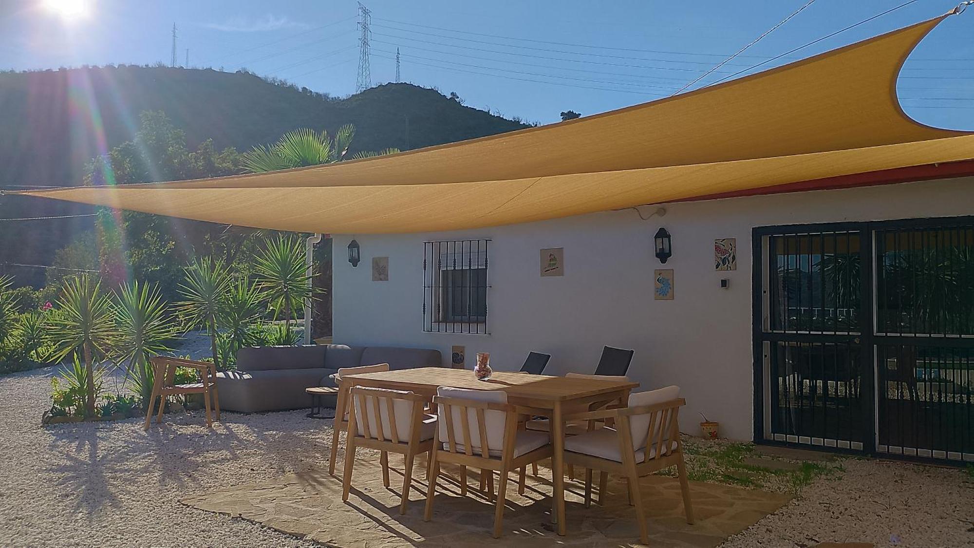 Casita Naranja Álora Exterior foto